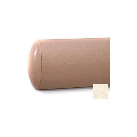 Pawling Crescent Shaped Wall Guard, Aluminum Retainer, 5"H x 12'L, Porcelain WG-5-12-555